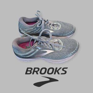 Brooks   Gray Ariel 14 Athletic Running Shoes  Womens 8.5 Medium B